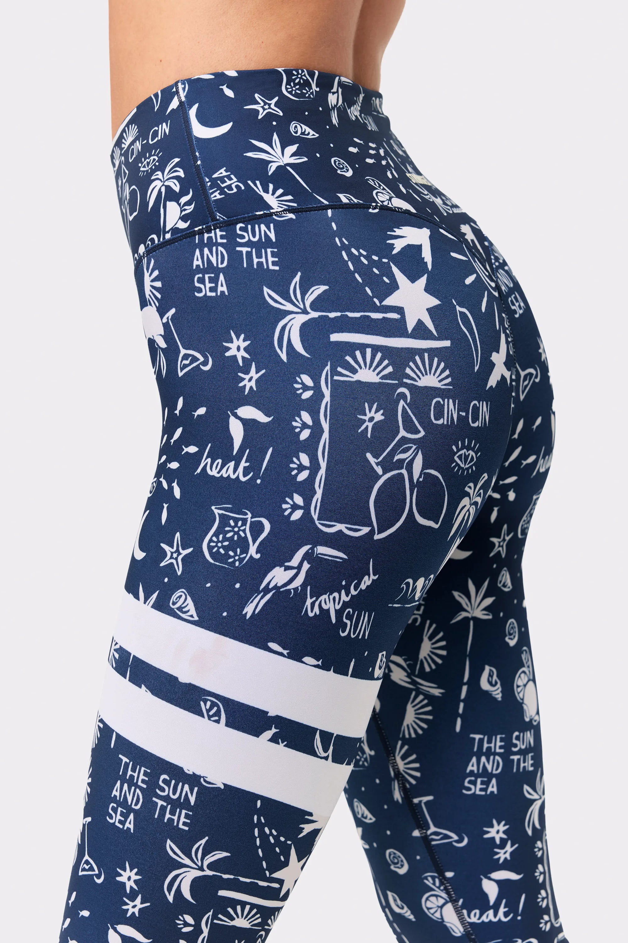 Signature One Leggings Cin Cin Navy