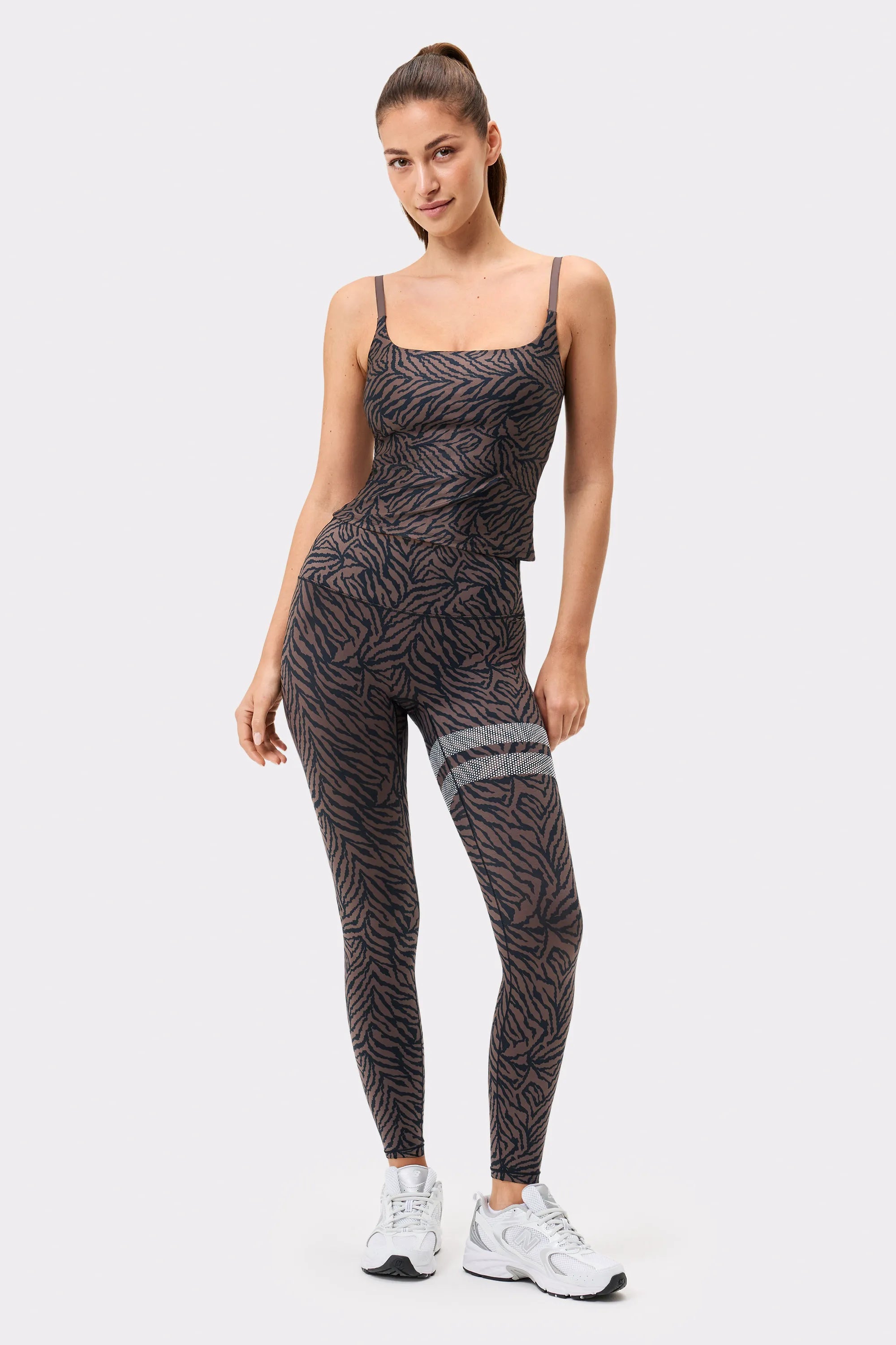 Signature One Leggings Sand Zebra