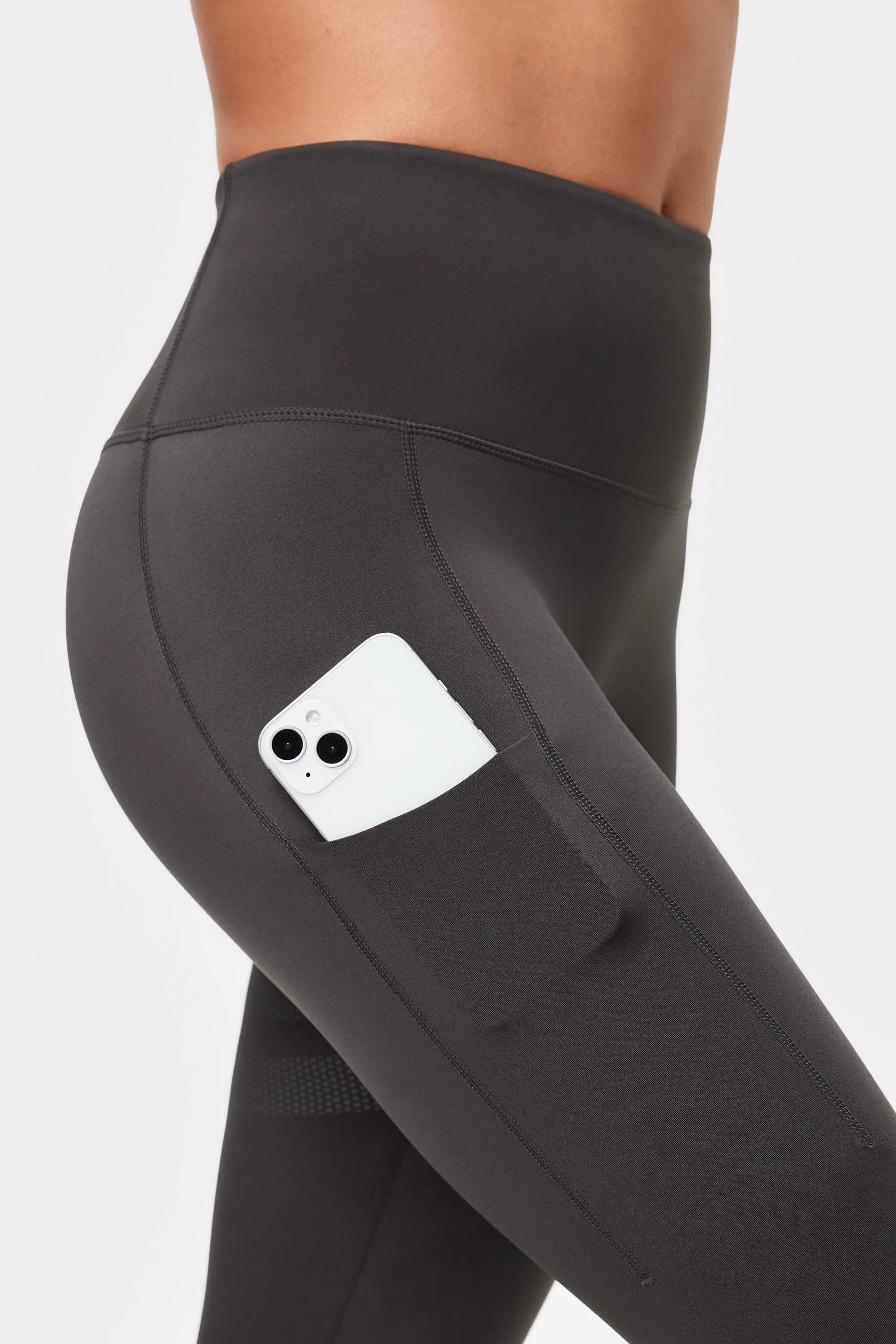 Running Pocket Leggings Dark Grey